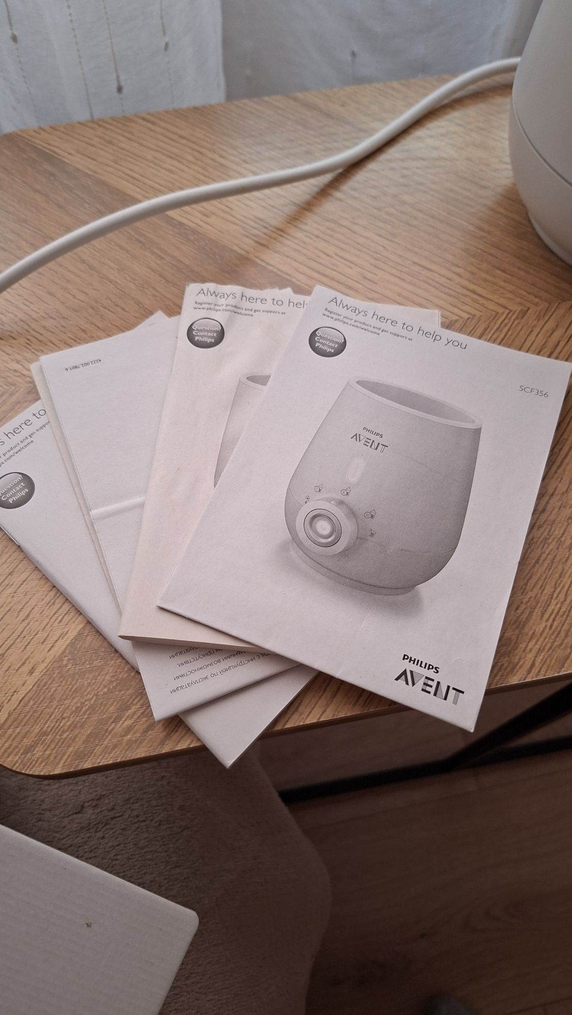 Podgrzewacz do butelek, mleka philips avent scf356/00