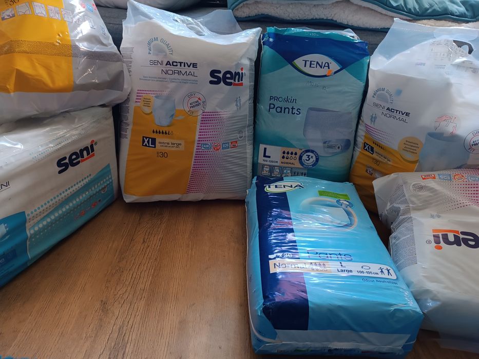 Pampersy i pieluchomajtki dla dorosłych