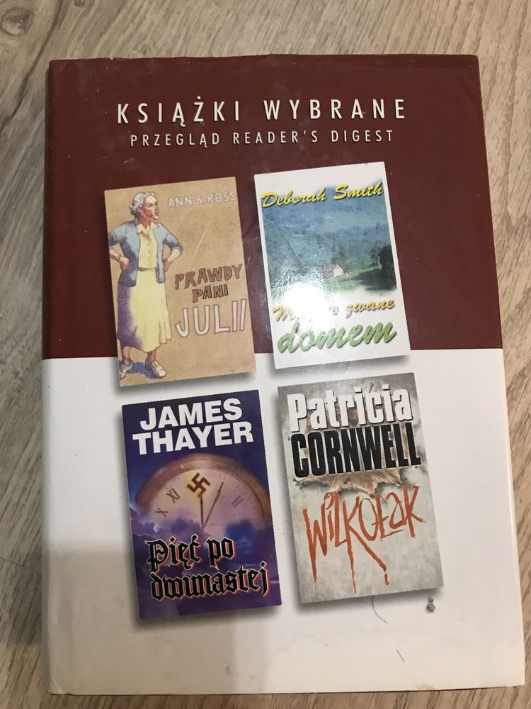Ksiazka pod tytułem ksiazki wybrane readers digest