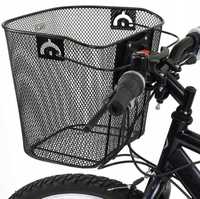 Metalowy kosz na kierownicę roweru koszyk rowerowy