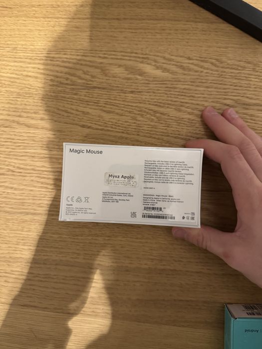 Nowa myszka Apple Magic Mouse (czarna)