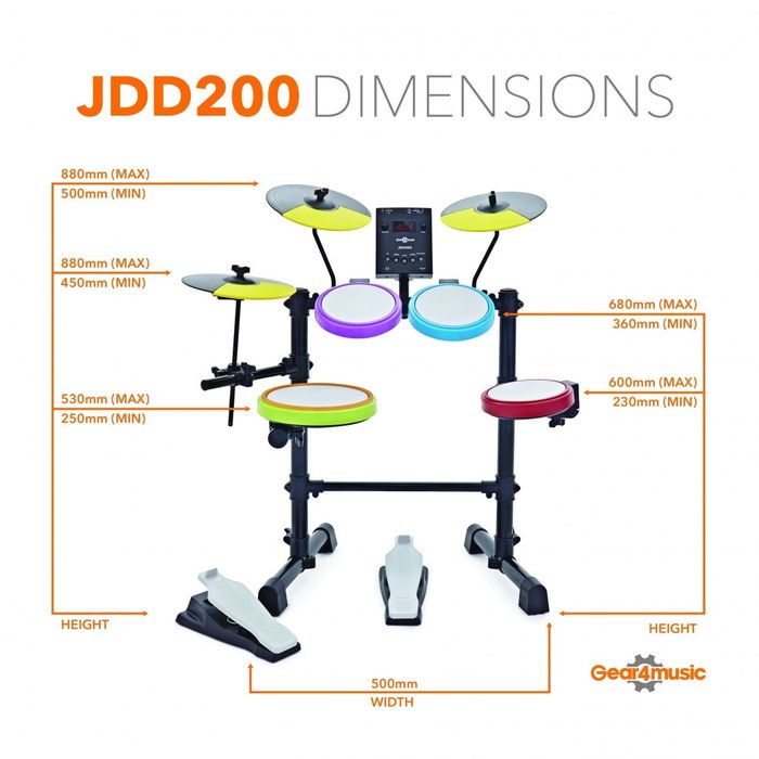 Bateria Electrónica- Gear4music