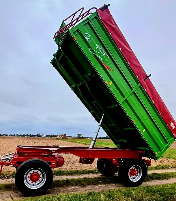 Przyczepa 16DMC 3 stronny wywrot