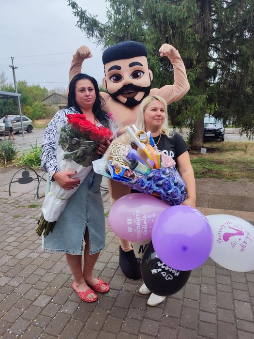 Стриптизер шуточний Поліцейський  ростова кукла