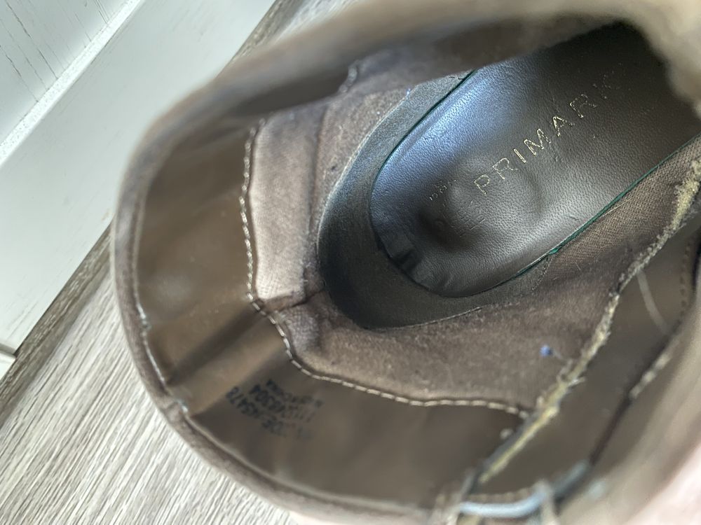 Botki brązowe primark atmosphere 38