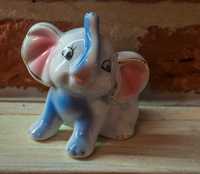 Słoń słonik porcelanowy porcelana na szczęście prezent