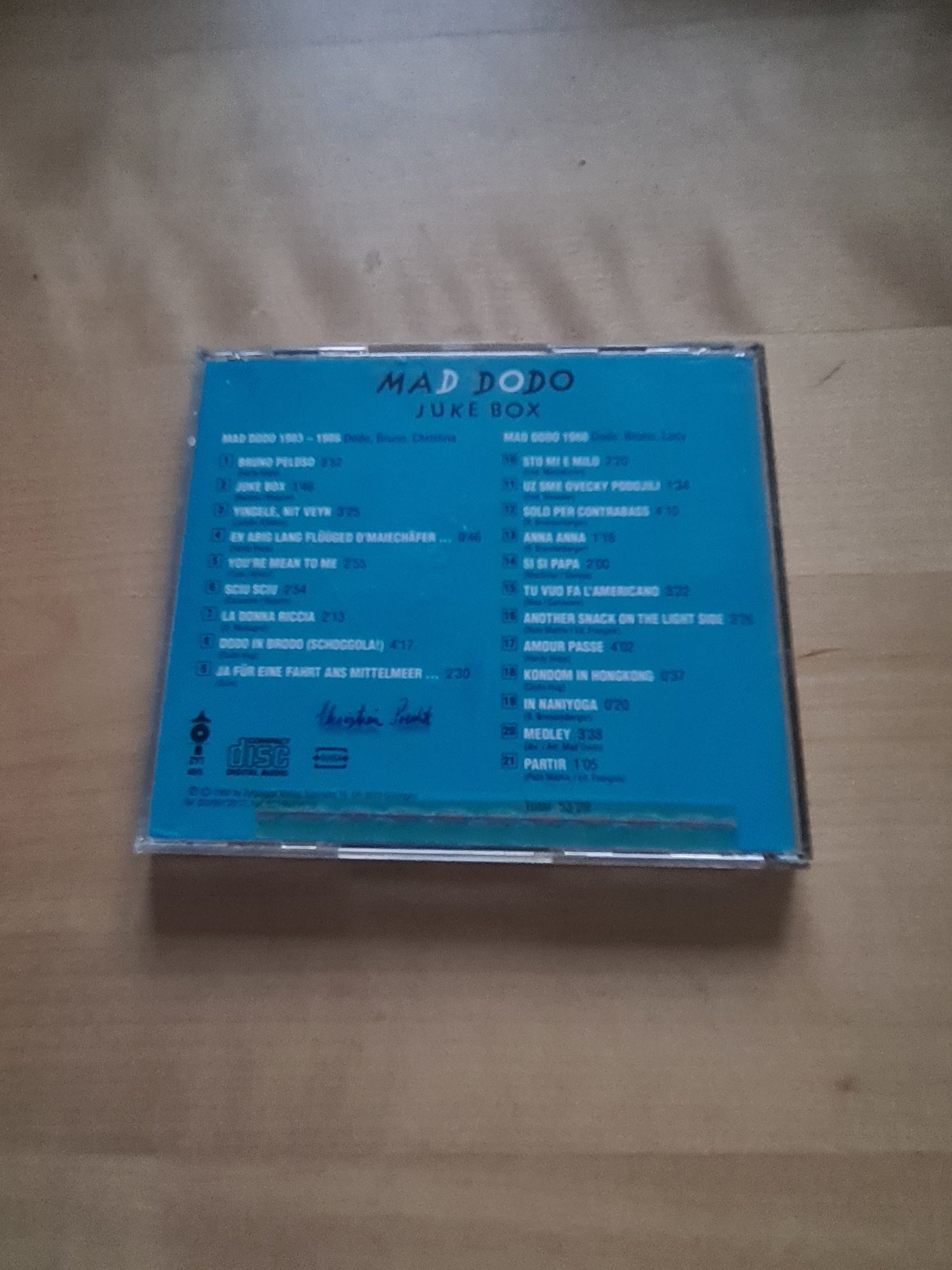 Płyta CD Mad Dodo - Juke Box
