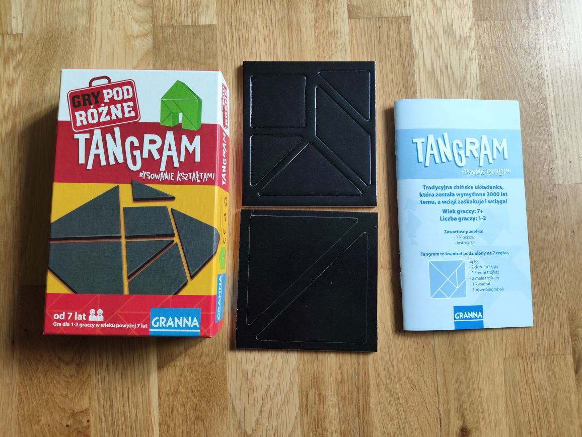 Tangram GRANNA, gra podróżna.