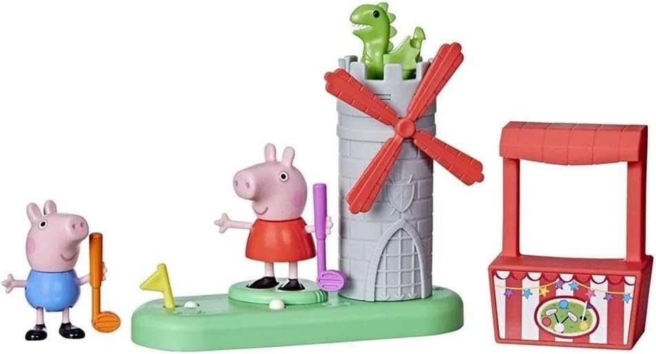 Figurki Świnka Peppa - zestaw mini golf