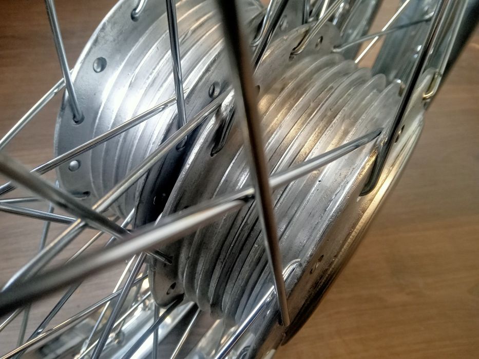 WSK m06 64 B1 dwuramówka koła koło przód tył komplet 18" po renowacji