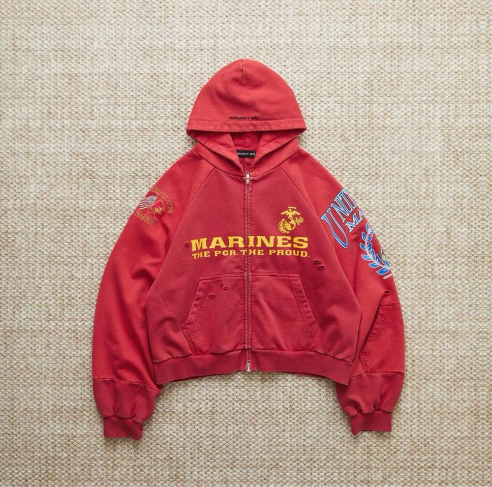 Худі Project G/R Martinez червоне hoodie grailz gr