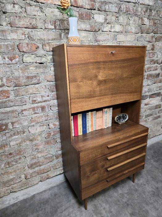 Regalik/Sekretarzyk vintage prl po renowacji
