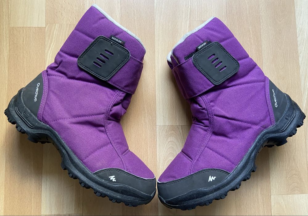 Damskie wodoodporne śniegowce Quechua Warm rozm. 38