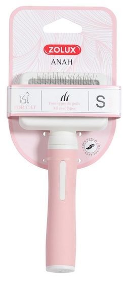 Mała szczotka dla kota do rozczesywania podszerstka Zolux Anah 16.5cm
