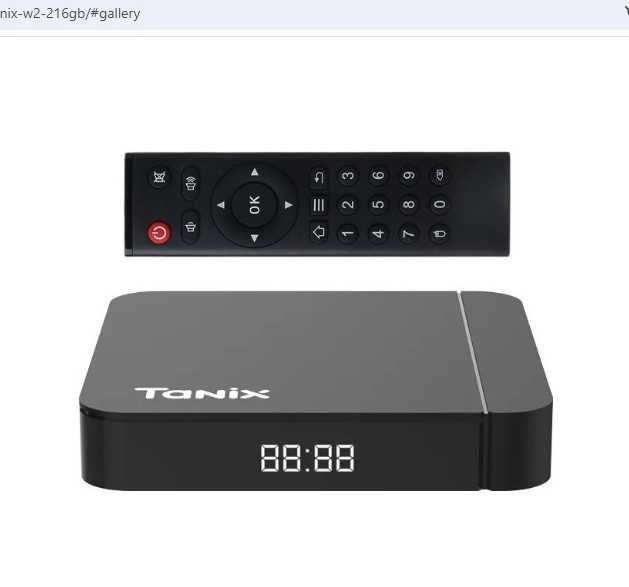 НАЛАШТОВАНА тв приставка Tanix w2 / tv box / Android tv