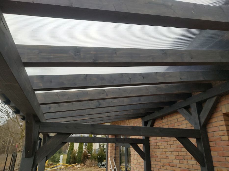 Zadaszenia tarasów, tarasy drewniane, pergole