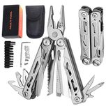 Мультитул Multitool MQ062 Тактический 17в1 с битами silver
