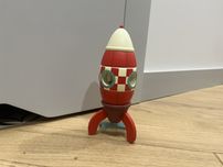 Janod, Rakieta drewniana klocki magnetyczne wieża