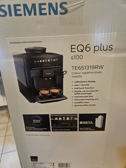 Ekspres Siemens EQ.6 plus s100