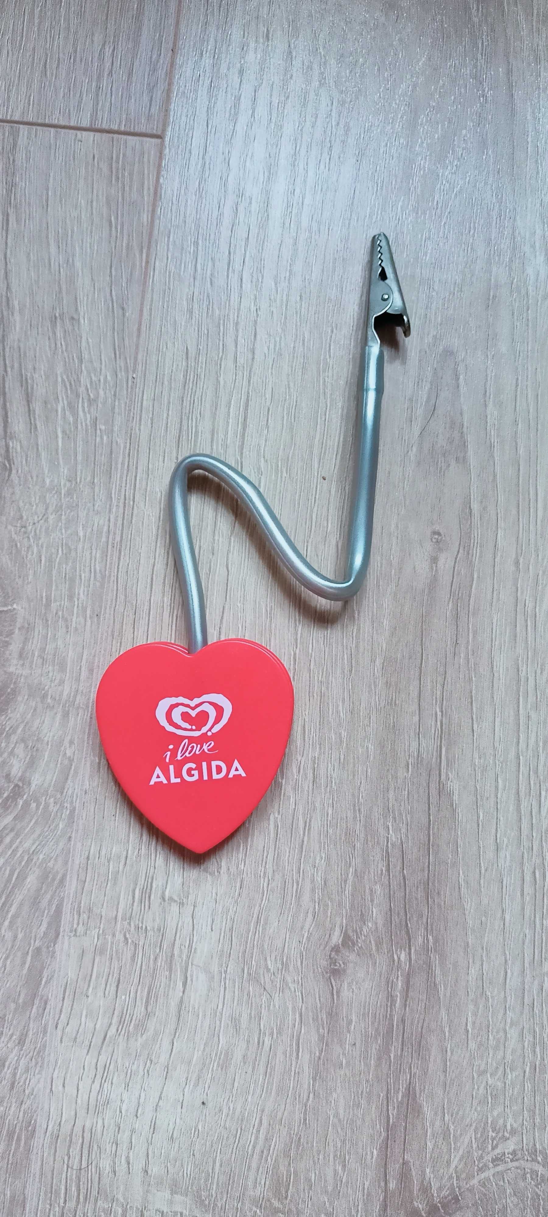 Klips memo na karteczki serce Algida