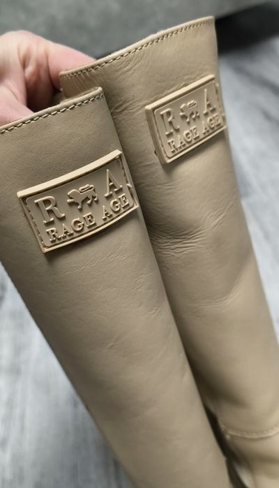 Rage Age шкіряні круті чоботи сапоги ботинки Челсі