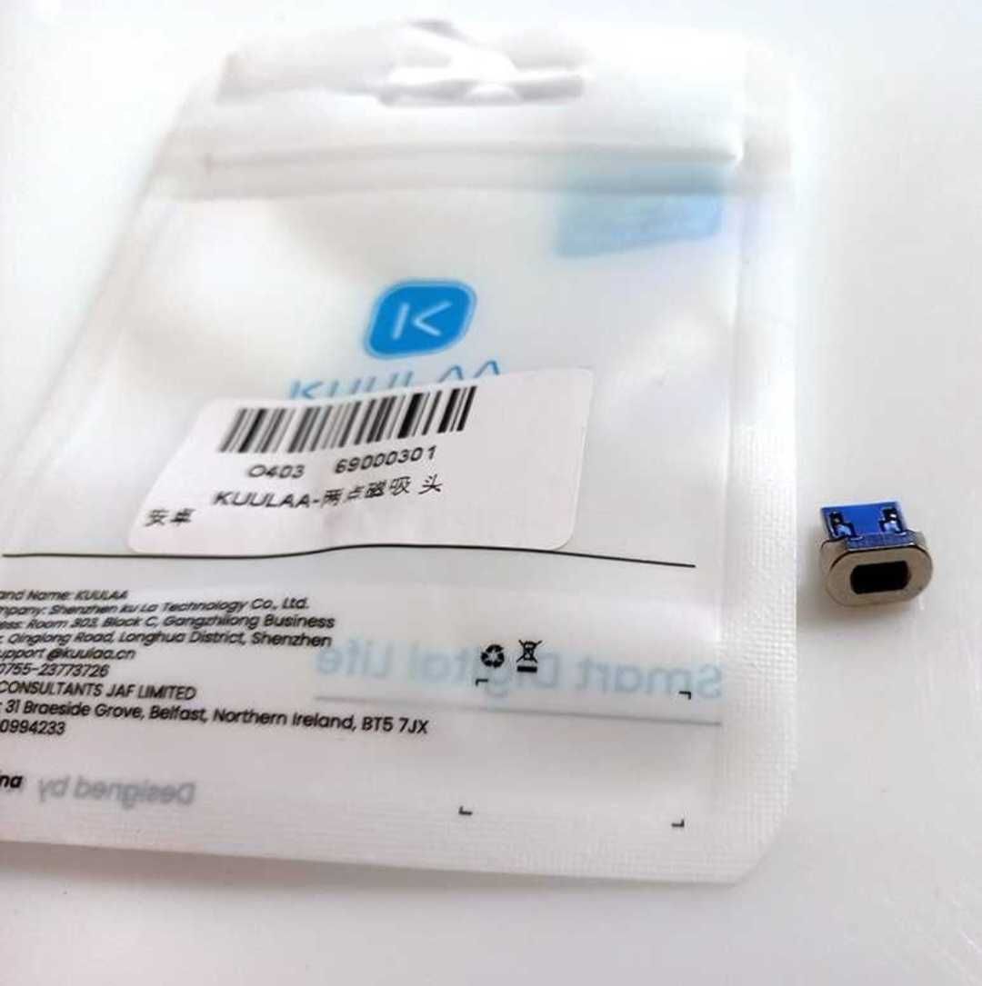 Конектор мікро ЮСБ для магнітного кабелю micro USB овальний kuulaa