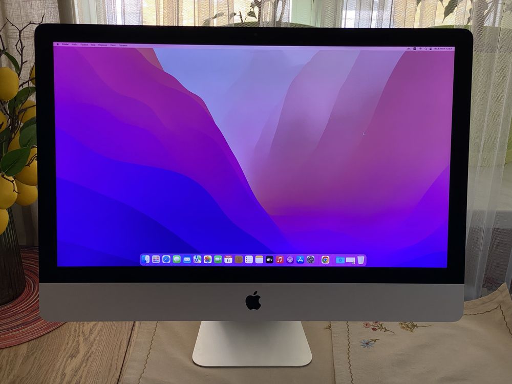 iMac Retina 5K 27-inch 2015 року i5 16Gb 2.128Tb SSD. Відмінний стан