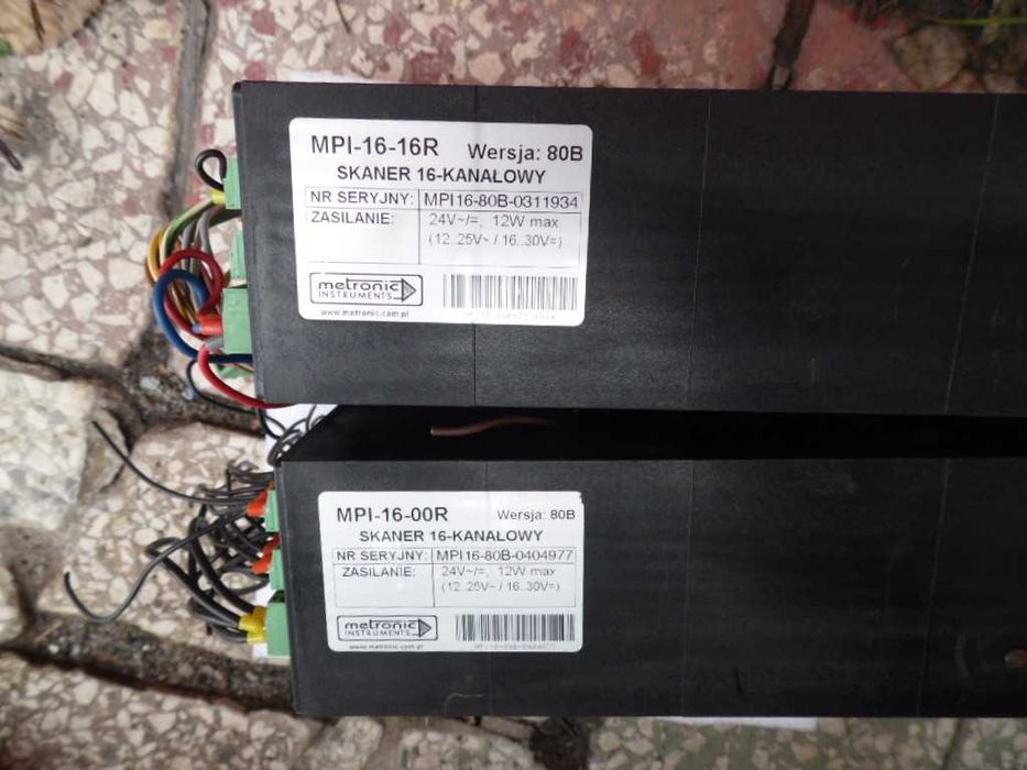 Skaner Metronik  MPI 16  dwie sztuki