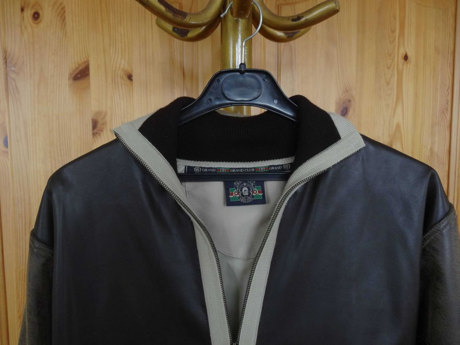 Kurtka oryginalna PRL Vintage wełna 50% Grand Club L