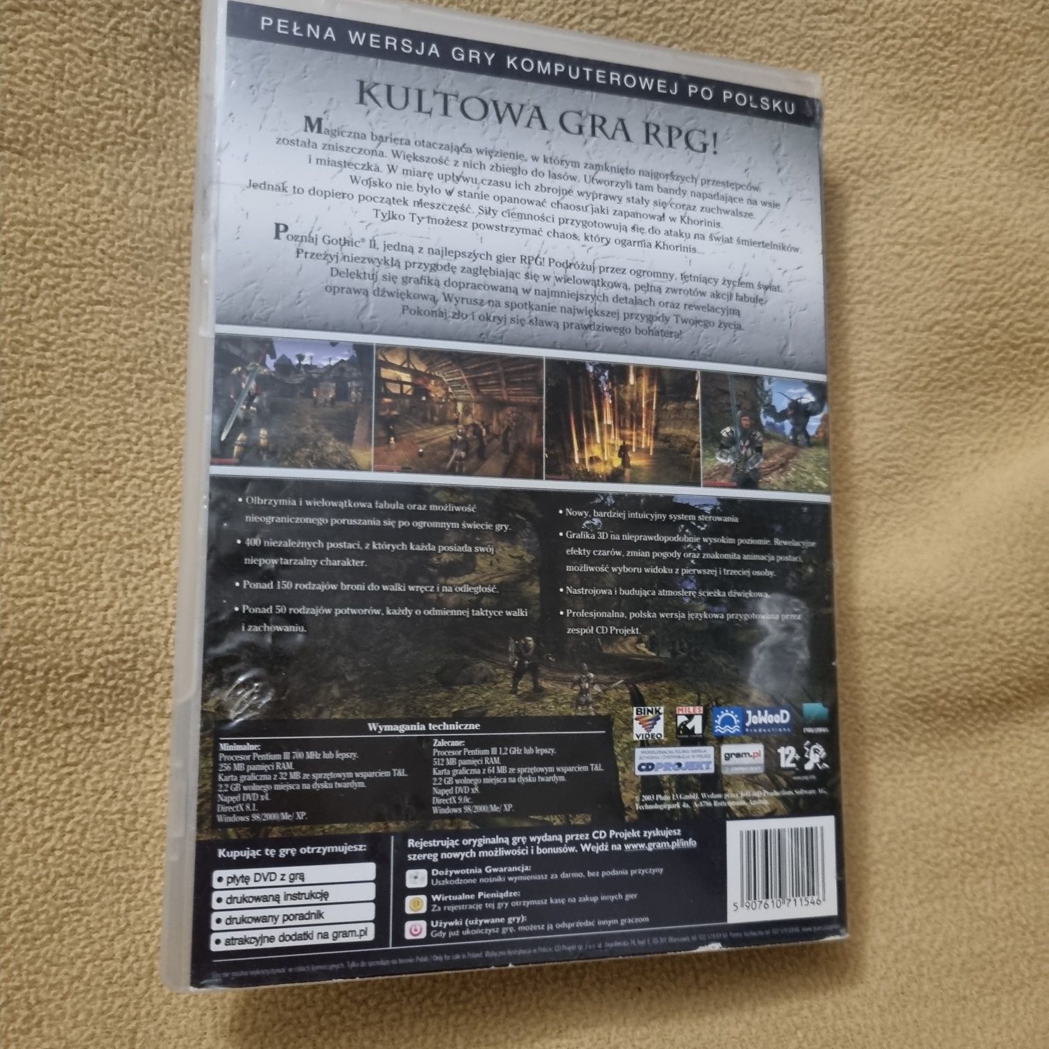 Gothic 2 PC Polskie wydanie Extraklasyka