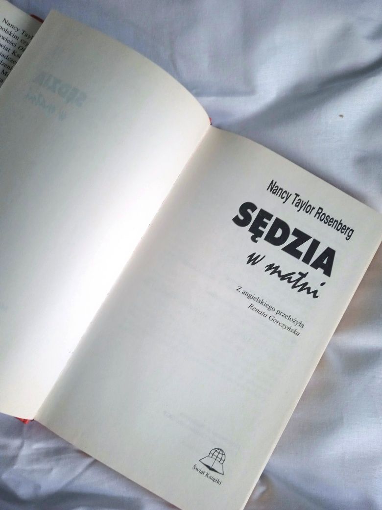 Sędzia w matni Nancy Taylor Rosenberg
