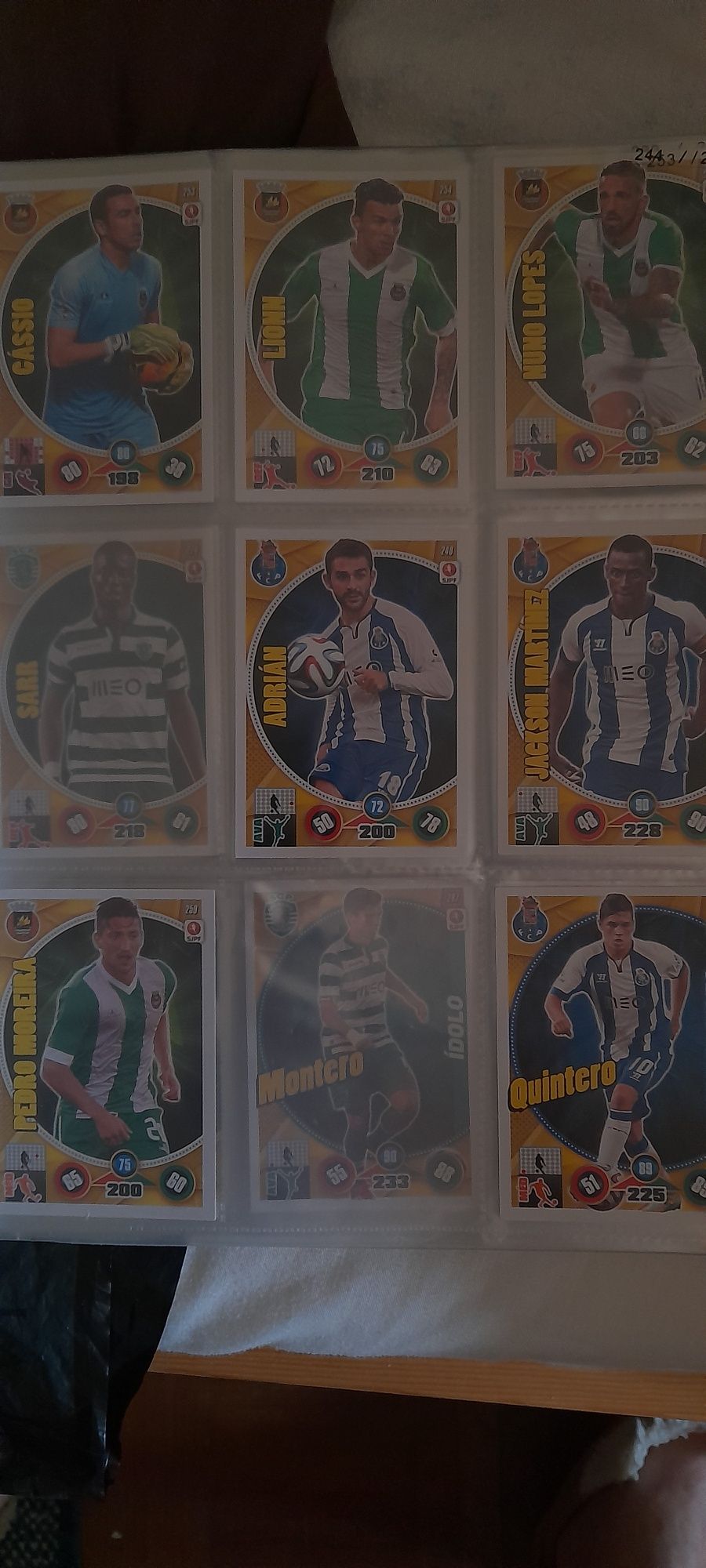 Caderneta e Cartas Adrenalyn XL - Primeira Liga 2014/2015