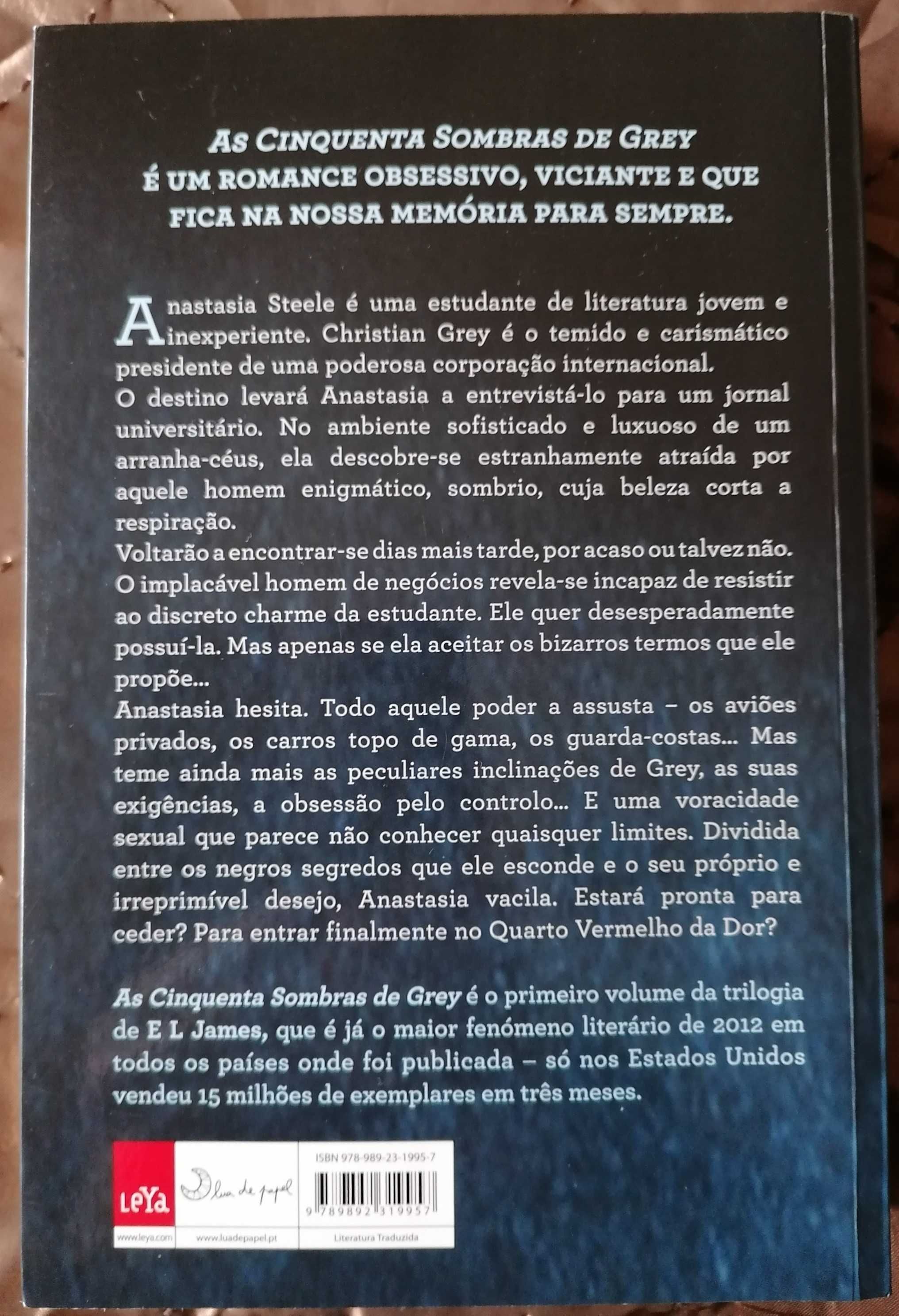 Trilogia "As Cinquenta Sombras de Grey" - Vol. I - II - III
