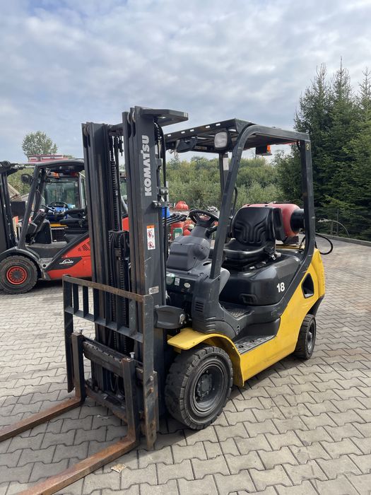 Wózek widłowy Komatsu FG18HT-21 Triplex maszt