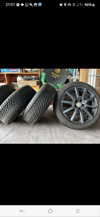 5x112 17 felgi z nowymi oponami calorocznymi Nowe opony Kormoran
