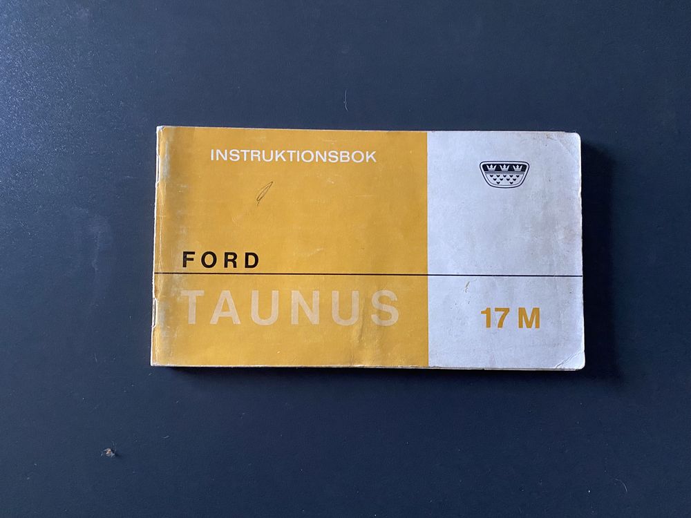 Ford Taunus 17M instrukcja obsługi manual