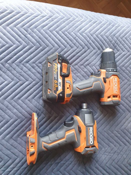 AEG RIDGID zestaw wkretarka i zakretarka same narzedzia