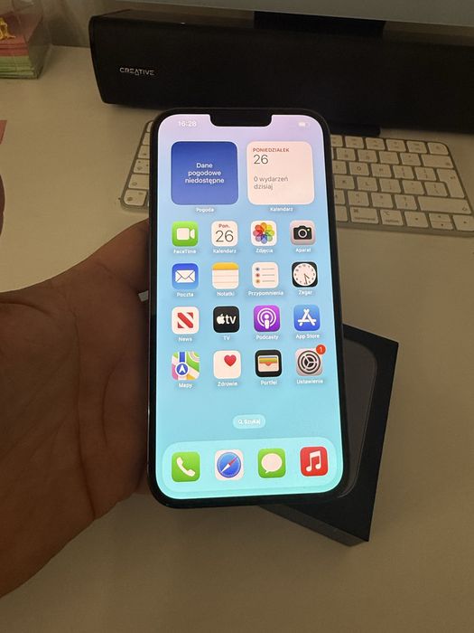 iPhone 13 Pro Max 128gb Sierra Blue Stan Idealny Bateria 100%