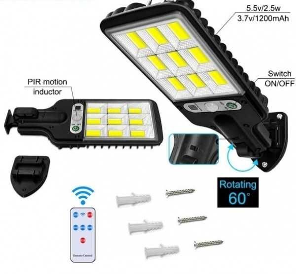Фонарь уличный на столб Sensor Street Lamp JY-616-1