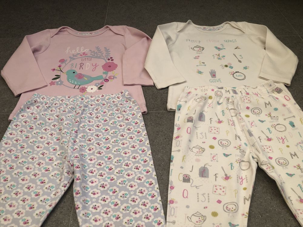 Мягусенькие пижамки Mothercare. 2-3T