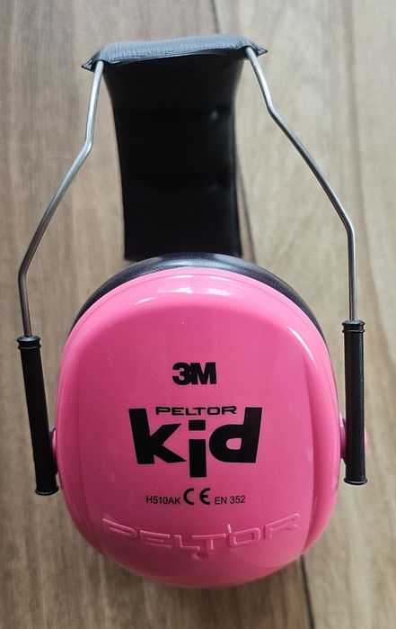 Słuchawki Peltor KID, różowe ochronniki słuchu (H510AK-442-GB)