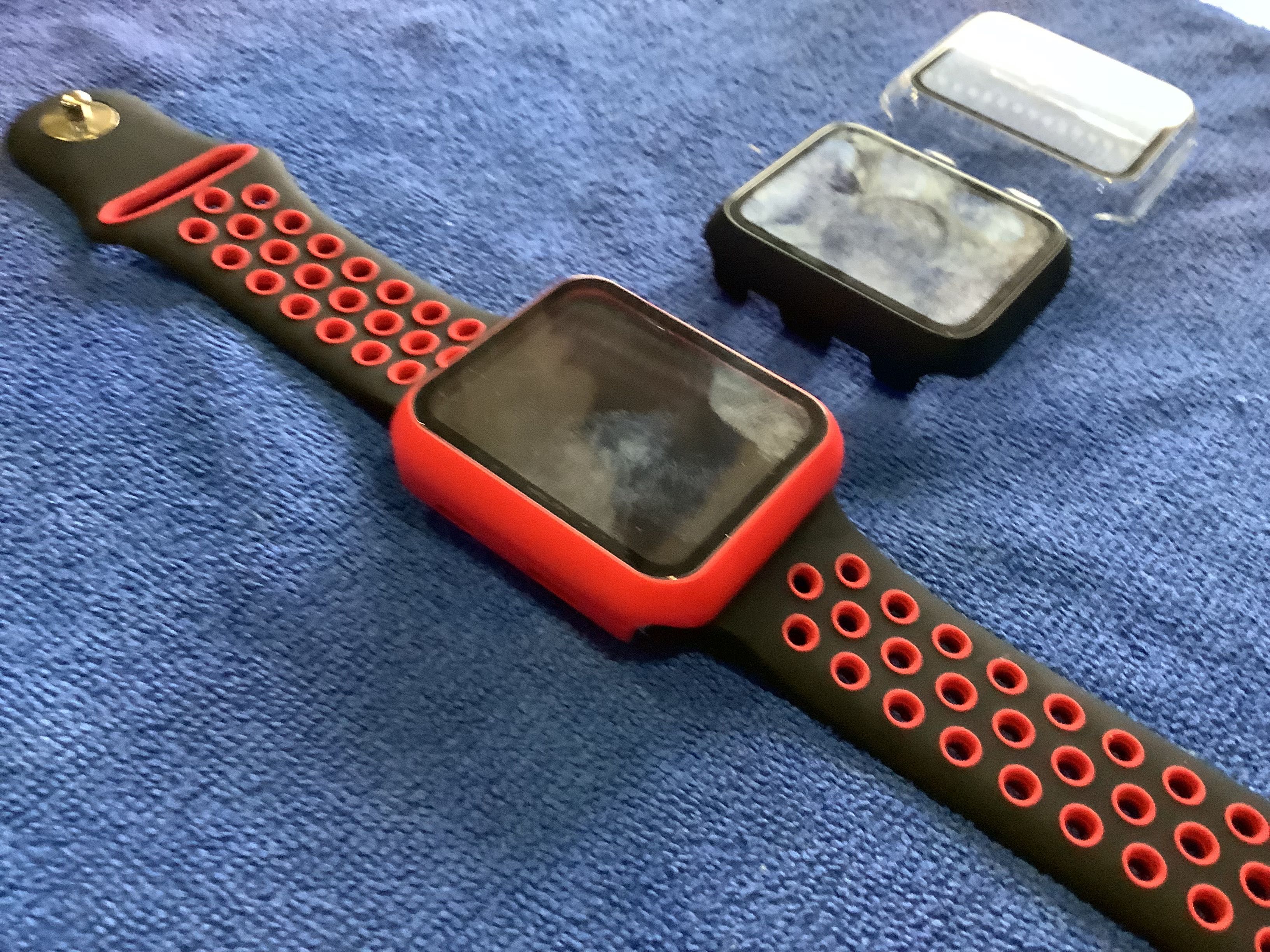 Apple Watch série 1/2/3/4 42 mm proteção de ecrã