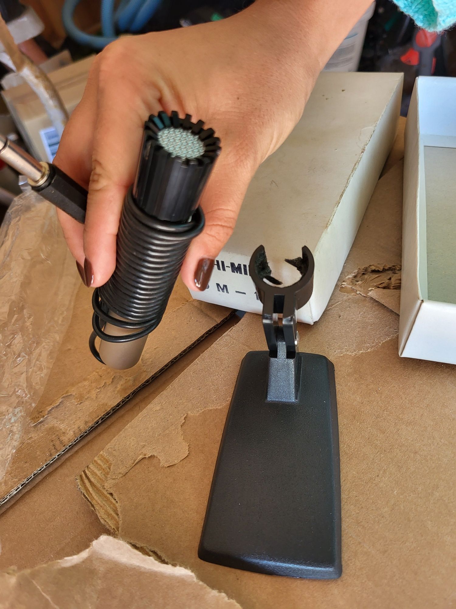 Microfone antigo