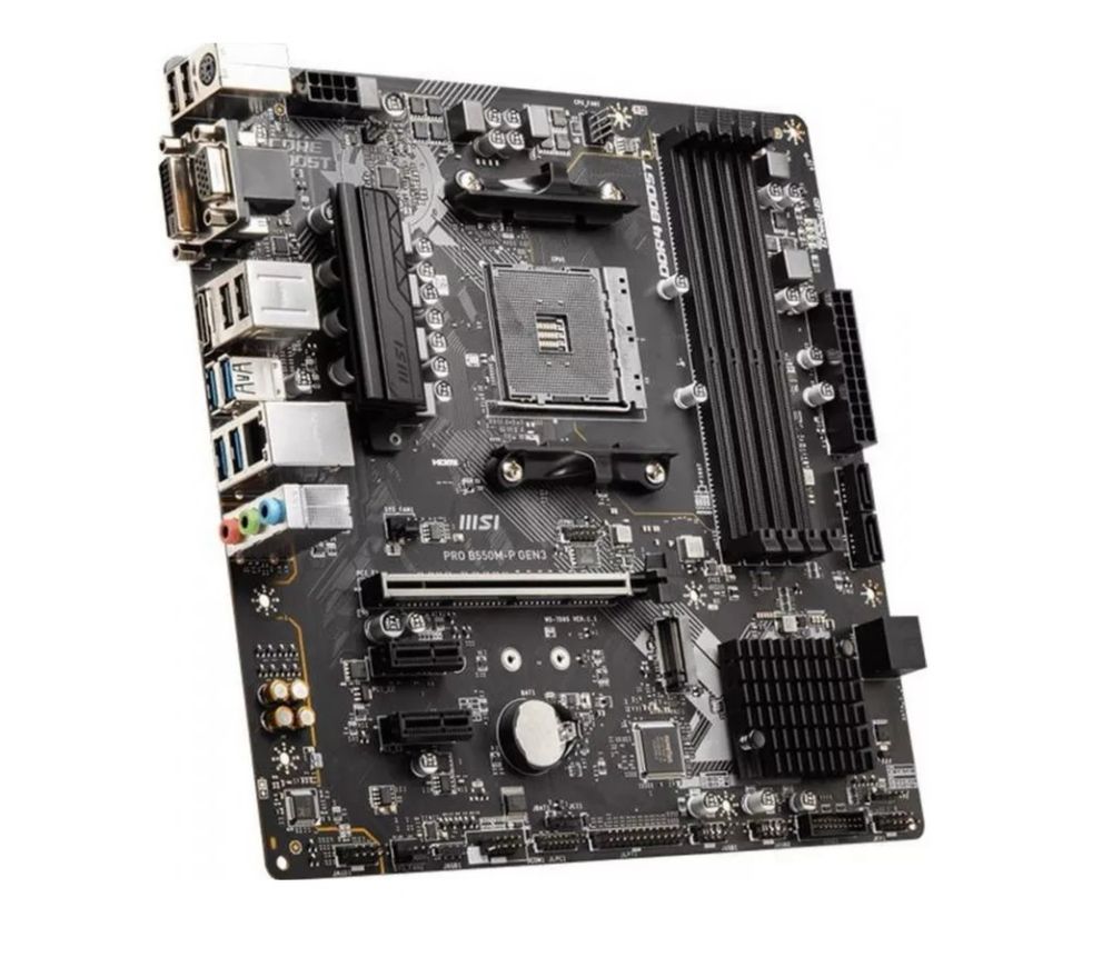 Ігровий комплект Ryzen 5 5500/5600 MSI B550M eXeleram ddr4 16gb 3600