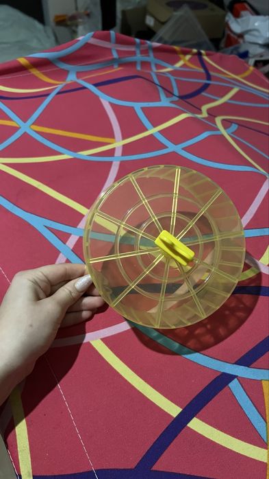 Колесо в клетку для хомяка (или мышки)