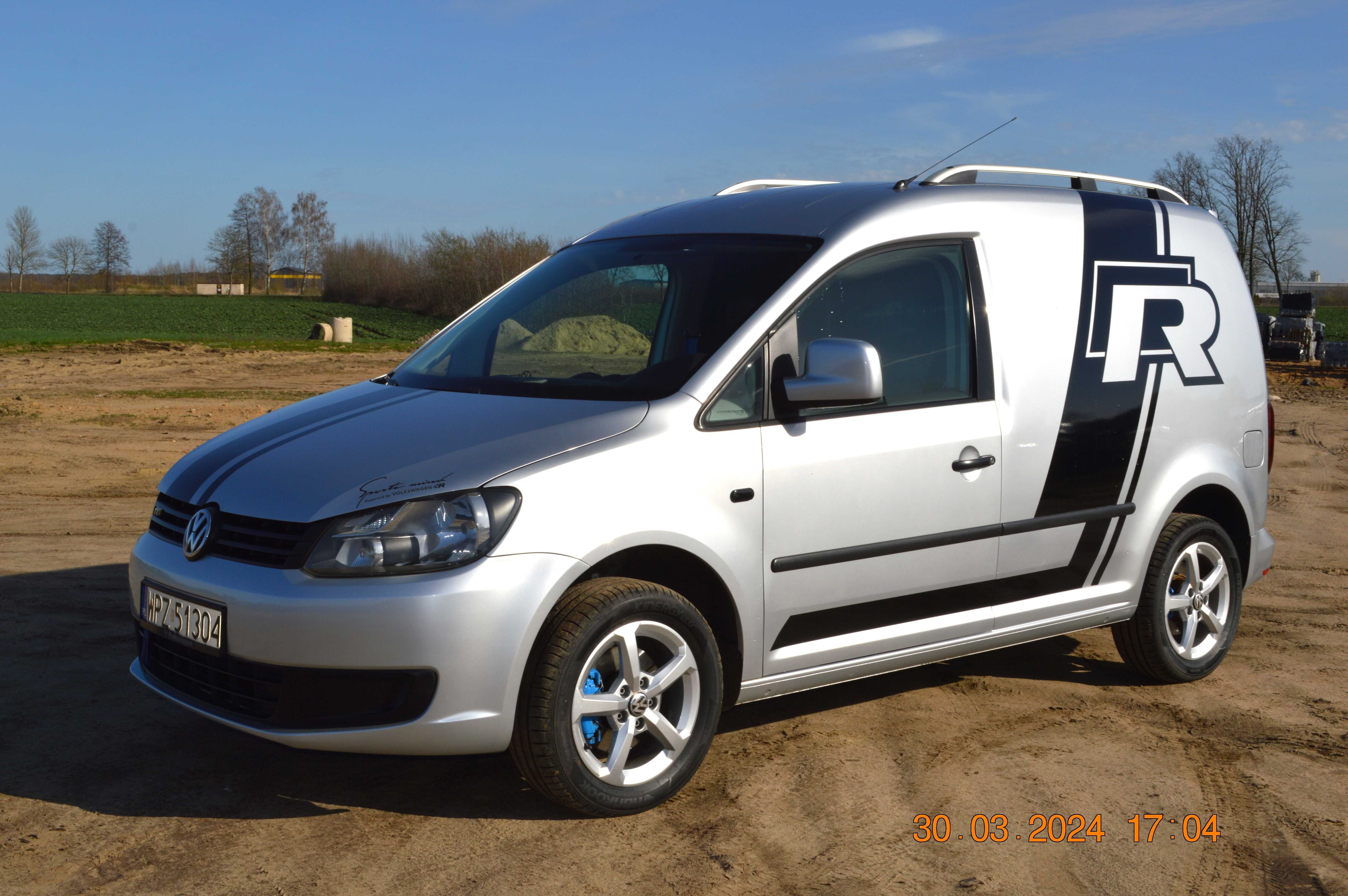 VW Caddy 2013r. 1.6, 102KM