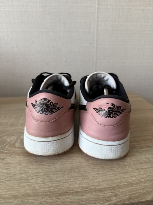 Найк еир аір джордан 1 nike air jordan 1 low pink 46 розм golf 12 uk д