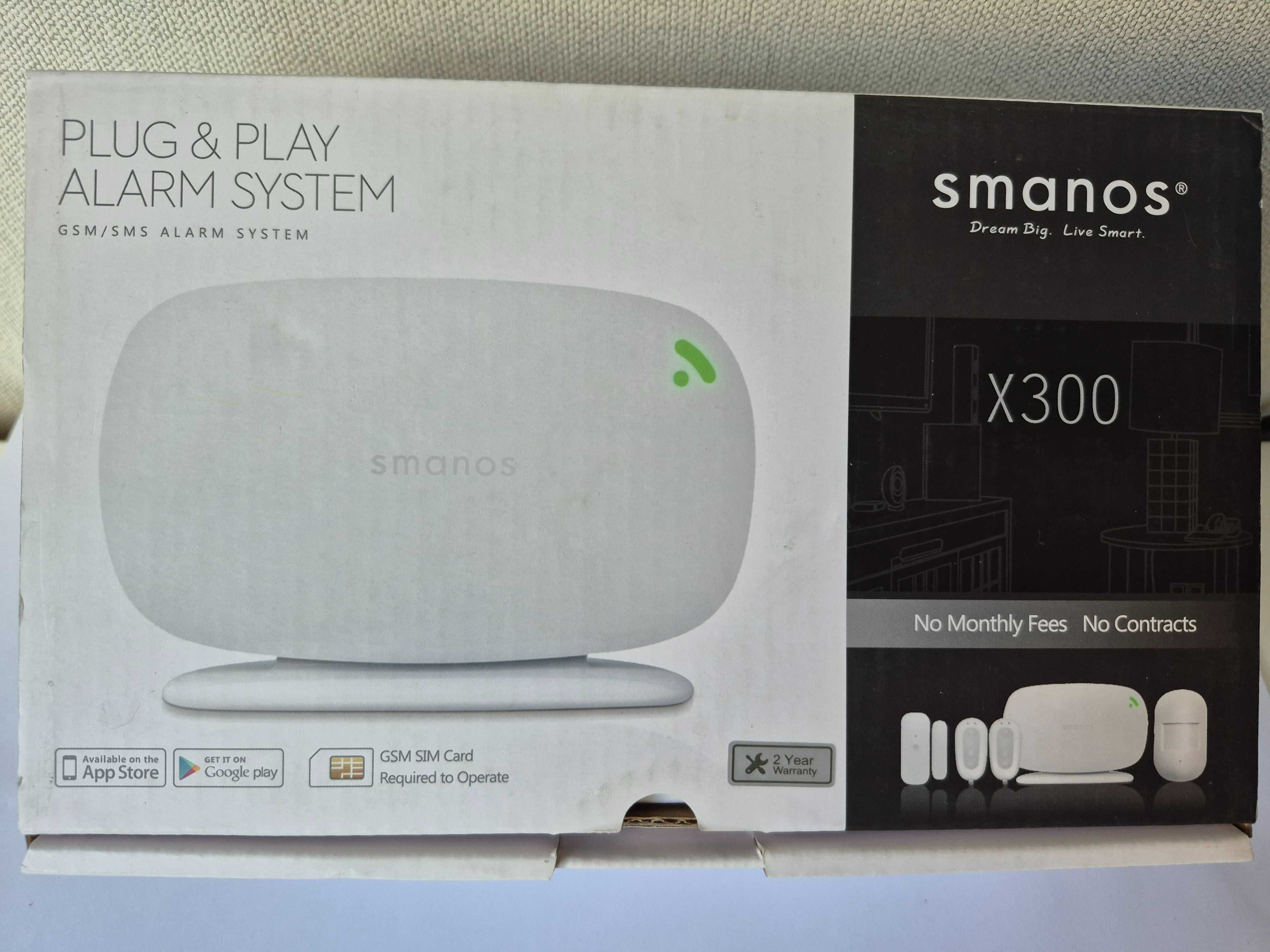 Smanos X300 – Plug & Play GSM/SMS Alarm System