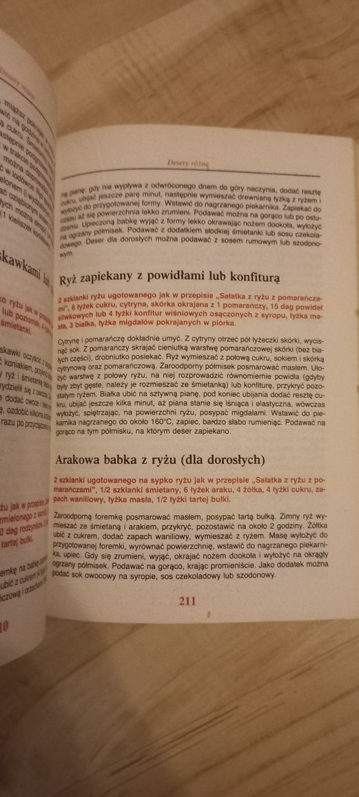 Książka Desery i wypieki domowe