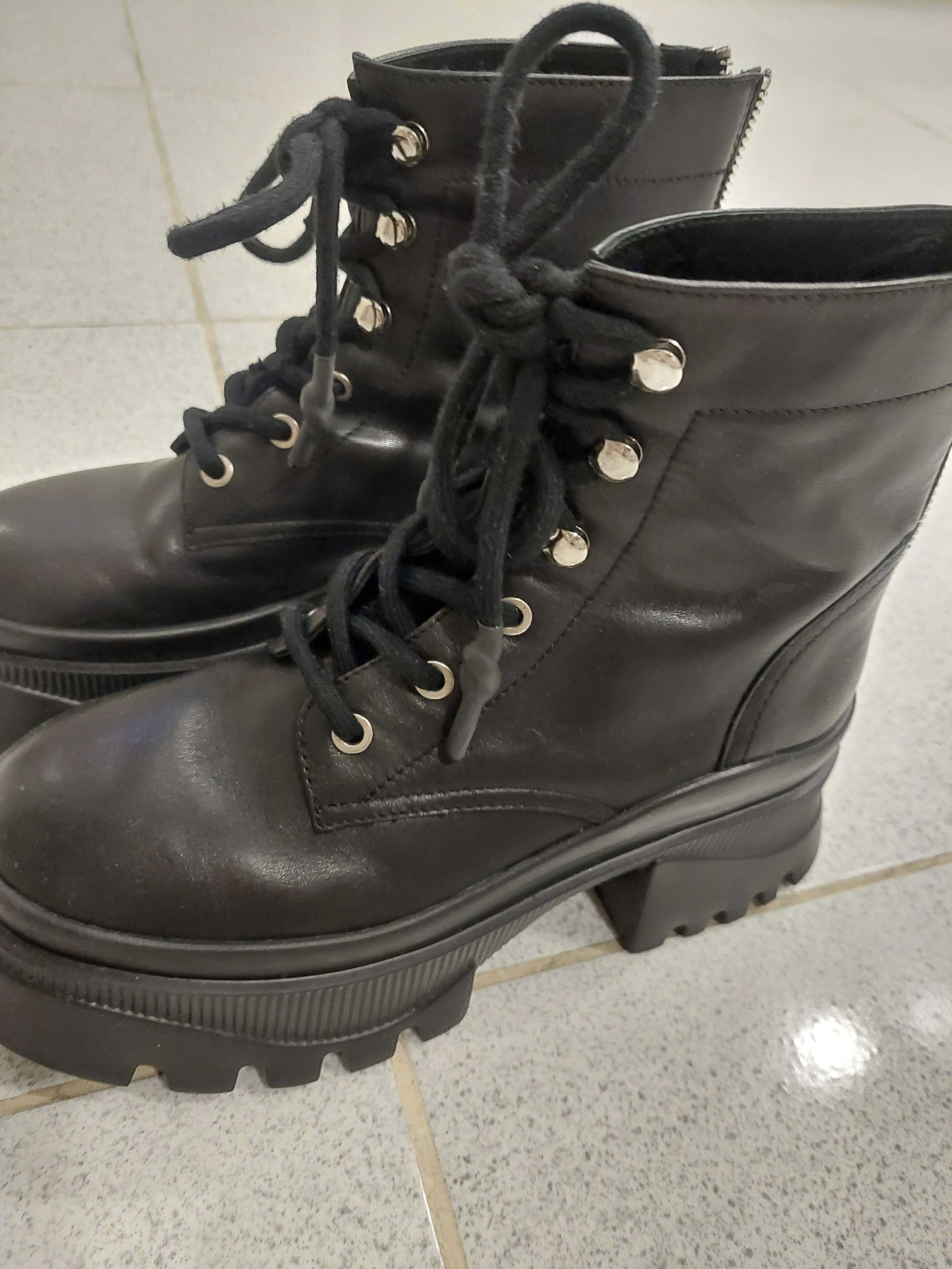 Botas pretas Miss Sixty